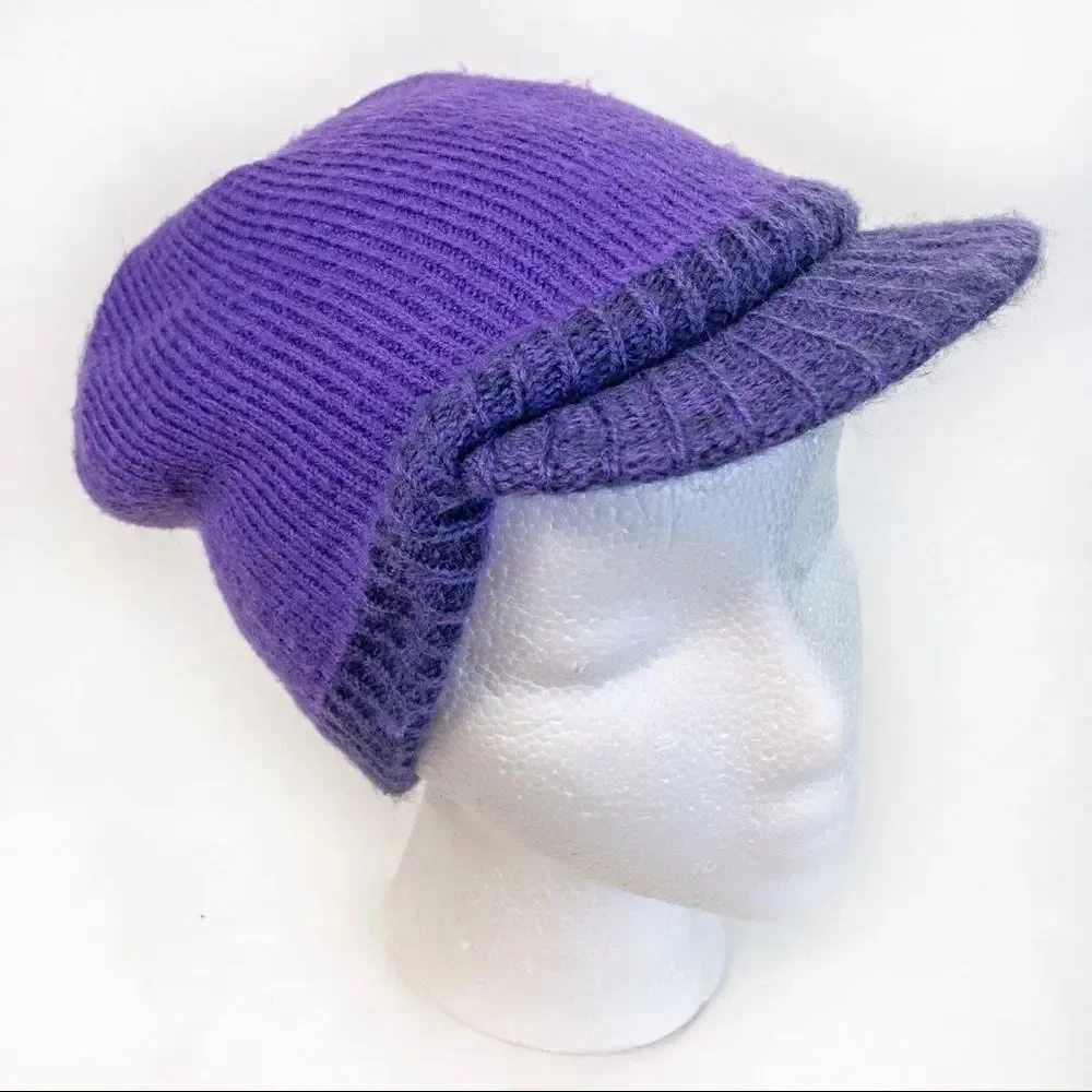Put a Bird On It Purple Brimmed Hat